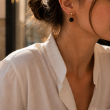 Nora Black Onyx Earrings